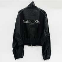 【Matin Kim】MATIN COATING CROP BLOUSON R4860