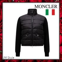 直営店●MONCLER●パッド入りジップアップカーディガン