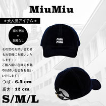 ＊人気＊ MiuMiu 　 スエードキャップ