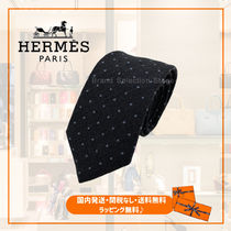 【HERMES/即発】ネクタイ ミクロH 7cm 大人気ギフトアイテム◎