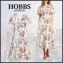 【関税なし】HOBBS ホッブス taylor リネン 花柄 ドレス