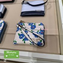 【kate spade】満開の花々♪ Devin Coin Card Case Wristlet★