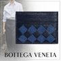 BOTTEGA VENETA カードケース・名刺入れ 大人気 BOTTEGA VENETA◆デニム レザー クレジットカードケース