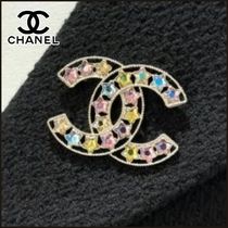 【25P★カラフルな星柄♪】CHANEL★シャネル★ブローチ