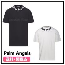 ★Palm Angels★ モノグラム ネックロゴ Tシャツ 送関込