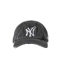 【BASICKS】 要在庫確認 DAMAGED NEW YORK CAP