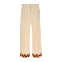 VALENTINO SS25 Cream wool pant  (6V3RBJ749EB 581)