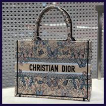 【刺繍デザインが魅力的♪】DIOR　トートバッグ