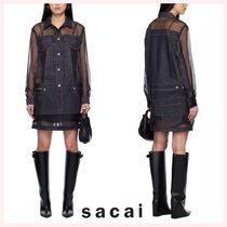 ★sacai★関税込♪NEW♪Denim Mix ミニワンピース