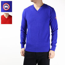 CANADA GOOSE ニット セーター MCLEOD V NECK SWEATER 6865M