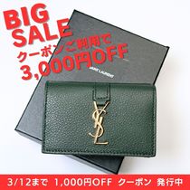 国内即発【Saint Laurent】YSL オリガミ タイニーウォレット