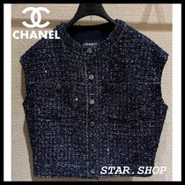 【25p♡コーデの格上げ♪】CHANEL♡ベスト ツイード