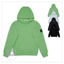 【STONE ISLAND】コットンフリース パーカー 男の子用