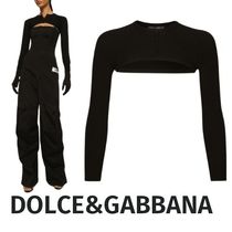 【DOLCE&GABBANA】クロップドカーディガン