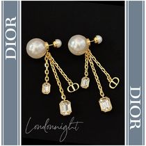 直営店【DIOR】CDモチーフ クリスタル Tribales ピアス