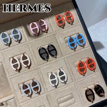 《気軽に着けられる》HERMES Mini Maillon ピアス