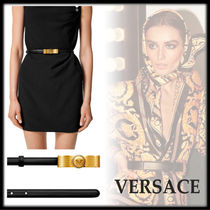 Versace  上品 メドゥーサ リボン ベルト 1.5cm