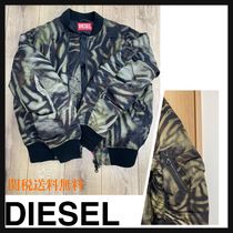 DIESEL ディーゼル ロゴ ブルゾン 関税送料無料