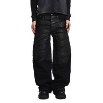 【PARADOXEPARIS】 要在庫確認 CRUDE LEATHER BAGGY DENIM