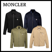 MONCLER★ロゴ ジップアップ シャツジャケット【国内・関税込】