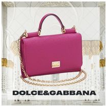 新品★Dolce＆Gabbana■シシリーウォレットチェーン ミニ Sicily