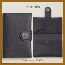 【HERMES】上質レザー コンパクト 持ち易い☆R.M.S カードケース