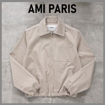 【AMI PARIS】 アミ パリス ハートロゴ ジップアップ ジャケット