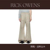 Rick Owens☆オフホワイト Porterville Bela ワイドパンツ