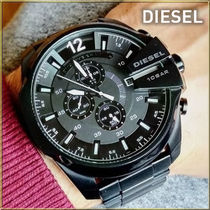 ★オールブラック★Diesel Mega Chief Chronograph Black Watch