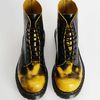 Dr.Martens ブーツ Dr Martens 1460 ラブオフ ラックス ブラック / Dms イエロー(6)