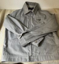 PRADA GEB255_14PF_F01AY DENIM BLOUSON JACKET