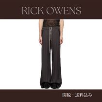 Rick Owens☆グレー Bela ワイドパンツ