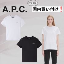 A.P.C.(アーペーセー) コットン ロゴTシャツ 半袖