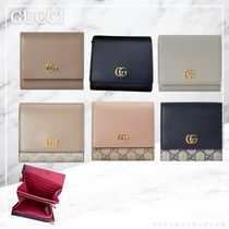 ブラック日本限定 国内直営即発　◆GUCCI◆ミニ財布 ロゴ ギフト