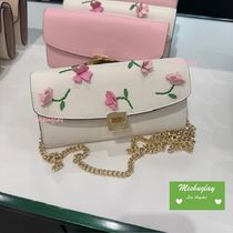 【kate spade】可憐なお花アップリケ♪ Phoebe*お財布ポシェット