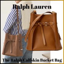 Ralph Lauren★The Ralph カーフスキン バケット バッグ