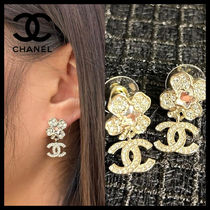 【ワンポイントにピッタリ♪】CHANEL　ピアス