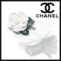 【コーデを華やかに★】CHANEL カメリアモチーフ ブローチ