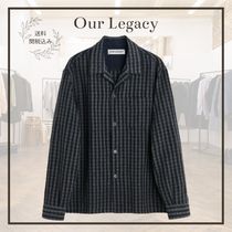 【Our Legacy】HEUSEN SHIRT Principal Check Rural Wool