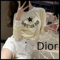 【上品なアクセント♪】DIOR レタリング＆スター セーター