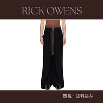 Rick Owens☆ブラック Porterville Lido トラウザーズ