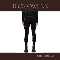 Rick Owens☆ブラック Porterville Mastodon カーゴパンツ