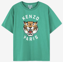 2025SS KENZO KIDS タイガープリントTシャツGREEN  (C-10Y)