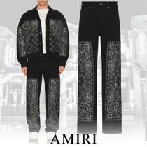 AMIRI アミリ ストレートジーン バンダナジャカード切替え