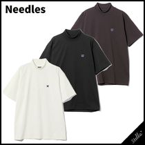 ■Needles■大人気 S/Sモックネック Tシャツ ポリジャージー