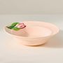 Anthropologie 食器（皿） アンソロ限定☆手描き☆Foster Stoneware Pasta Bowl 1枚