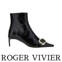 【ROGER VIVIER】パテントレザーアンクルブーツ