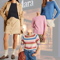 DT MaxMara ★ コットン リブトリム セーター LINZ 4色