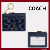 シグネチャーデニム☆【COACH】ミニIDパスケース♪