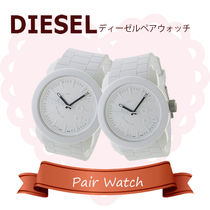 DIESEL ペアウォッチ クォーツ ホワイト DZ1436 DZ1436